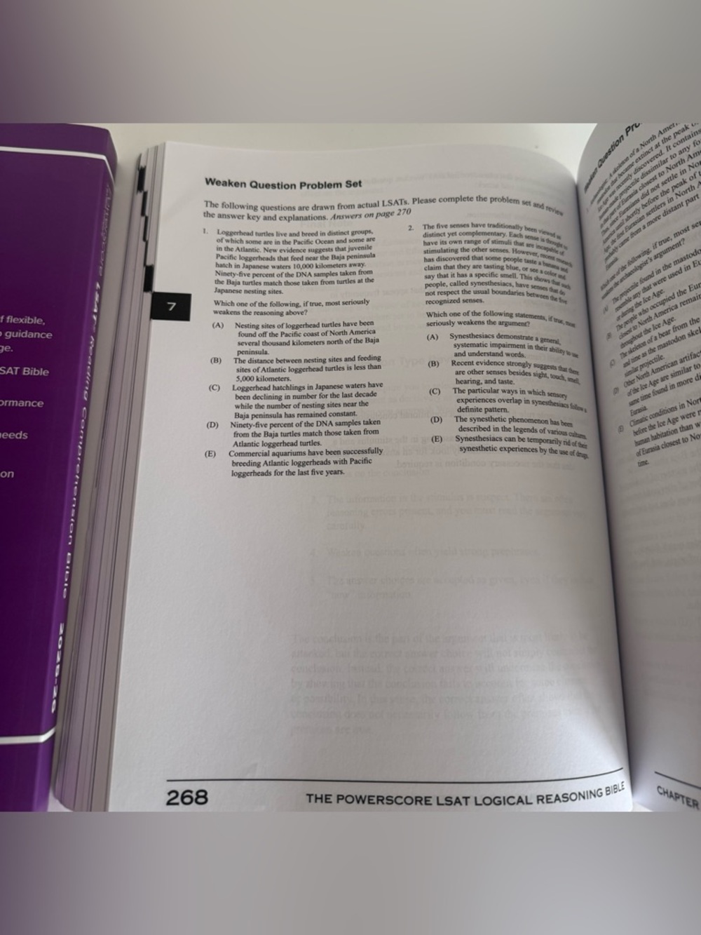 Power score LSAT reading and logic bundle - lightly used (some pages folded) - Picture 4 of 5